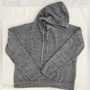 American Eagle Outfitters Charcoal Knit Hoodie